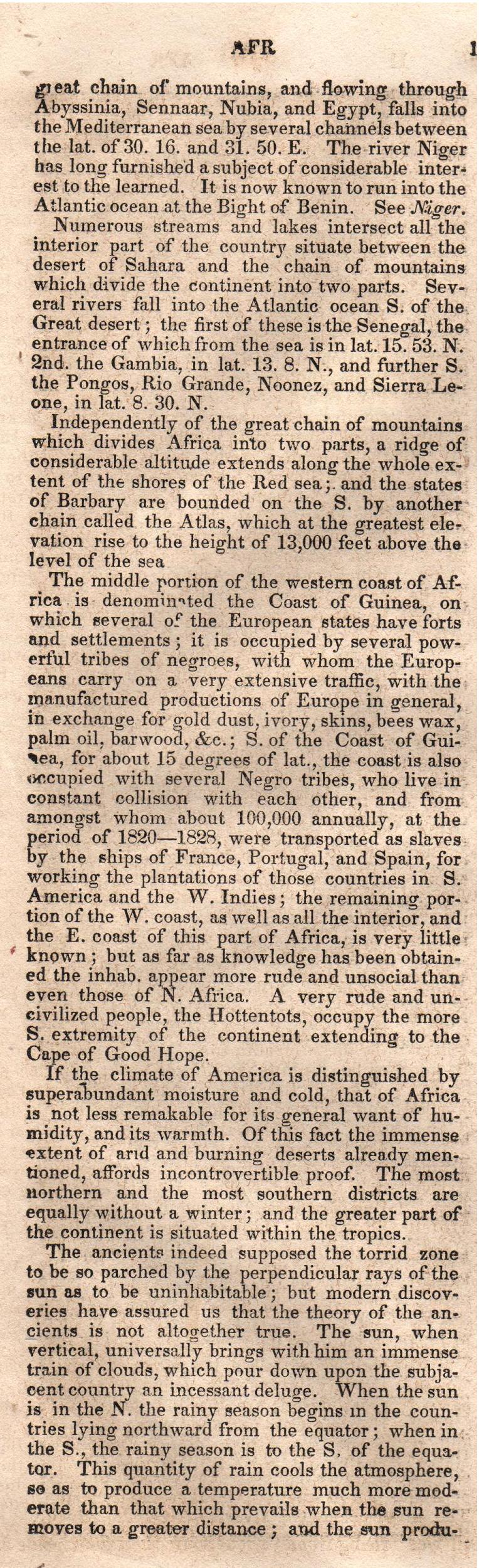 Brookes’ Universal Gazetteer (1850), Page 12 Left Column