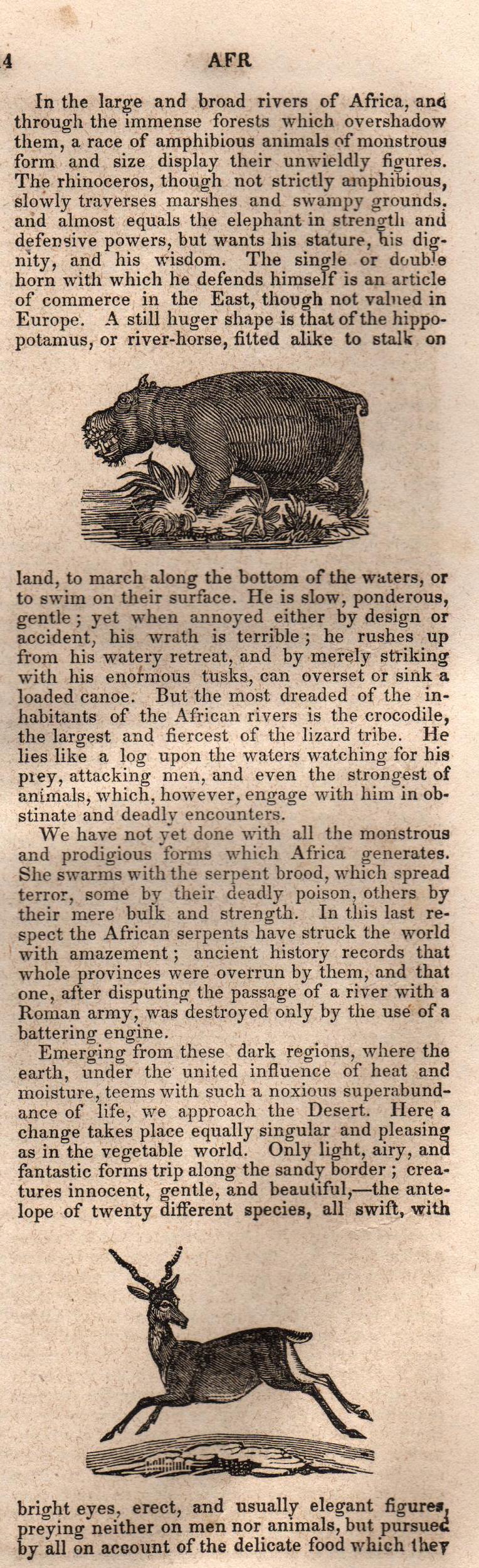 Brookes’ Universal Gazetteer (1850), Page 14 Right Column