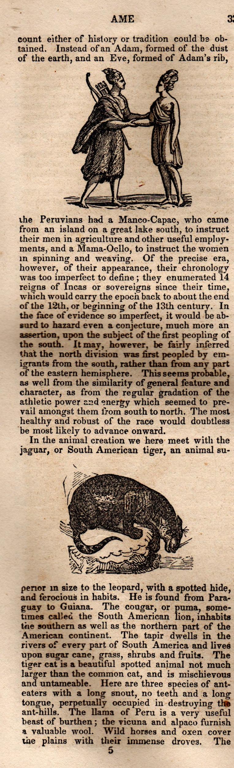Brookes’ Universal Gazetteer (1850), Page 33 Left Column