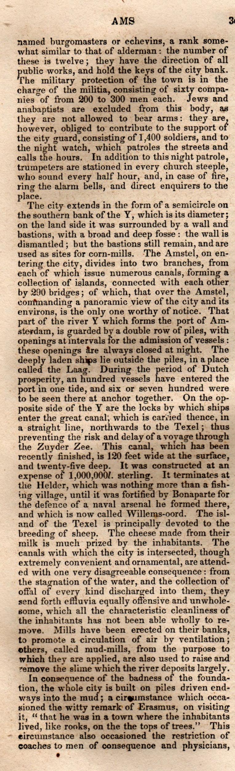 Brookes’ Universal Gazetteer (1850), Page 36 Left Column