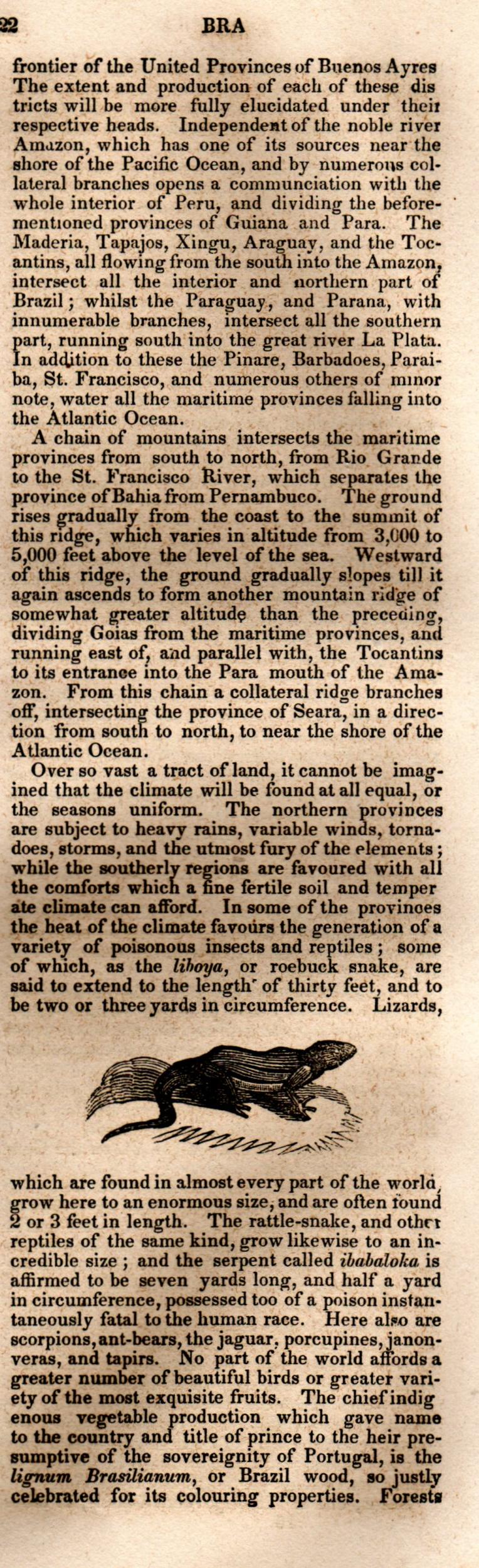 Brookes’ Universal Gazetteer (1850), Page 122 Right Column