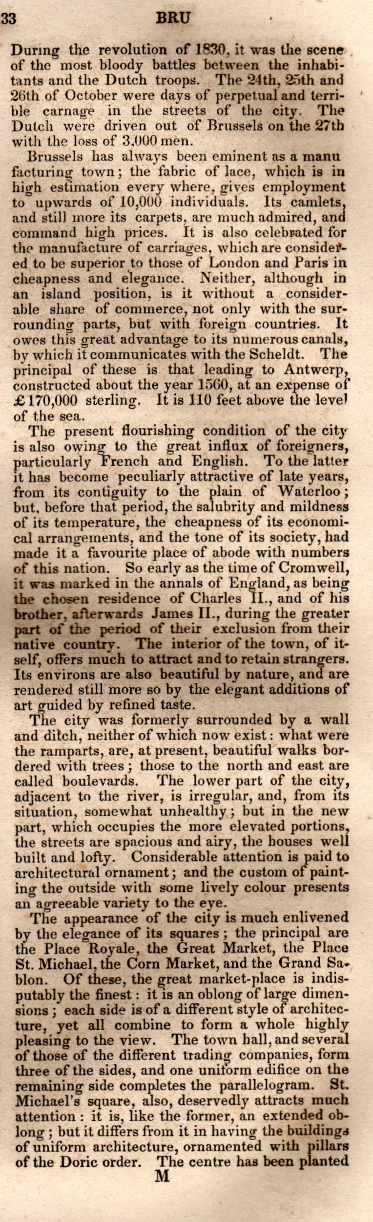 Brookes’ Universal Gazetteer (1850), Page 133 Right Column