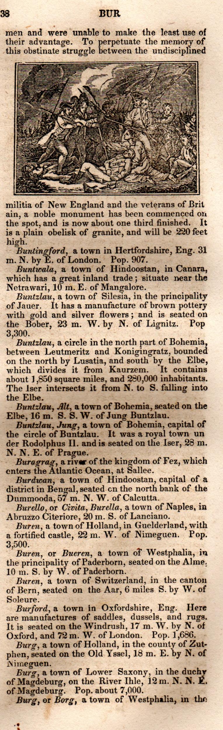 Brookes’ Universal Gazetteer (1850), Page 138 Right Column