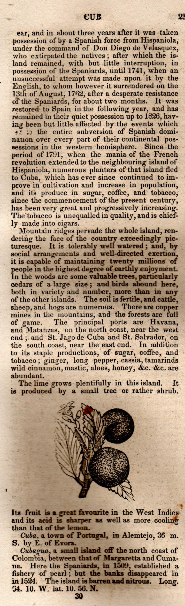 Brookes’ Universal Gazetteer (1850), Page 233 Left Column