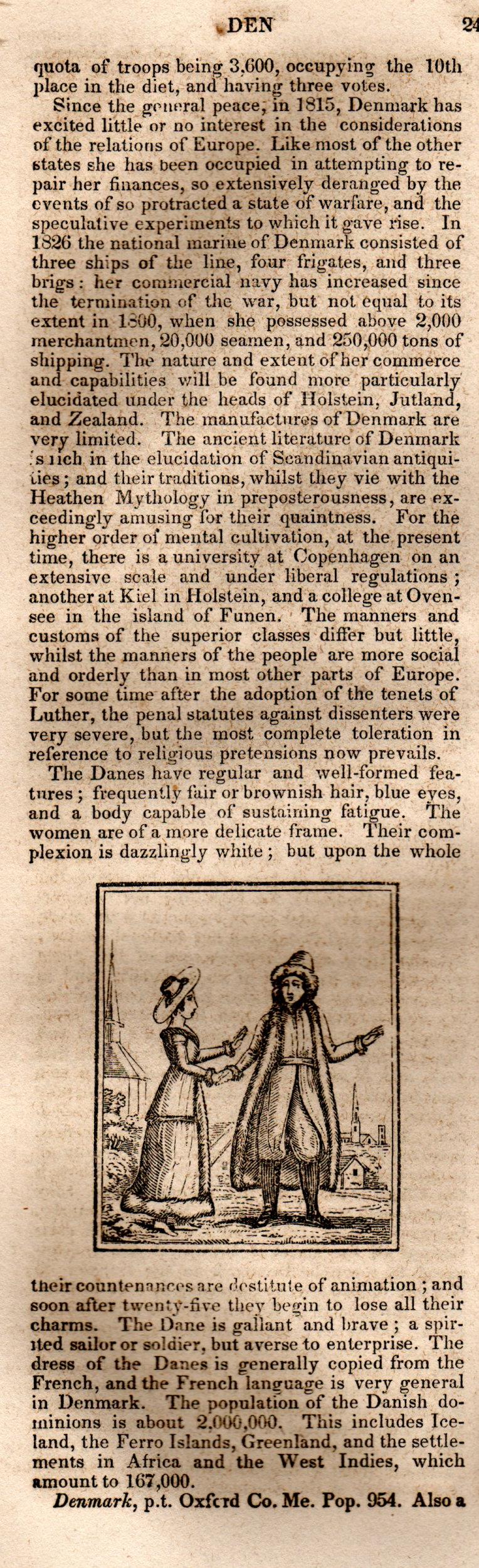 Brookes’ Universal Gazetteer (1850), Page 248 Left Column