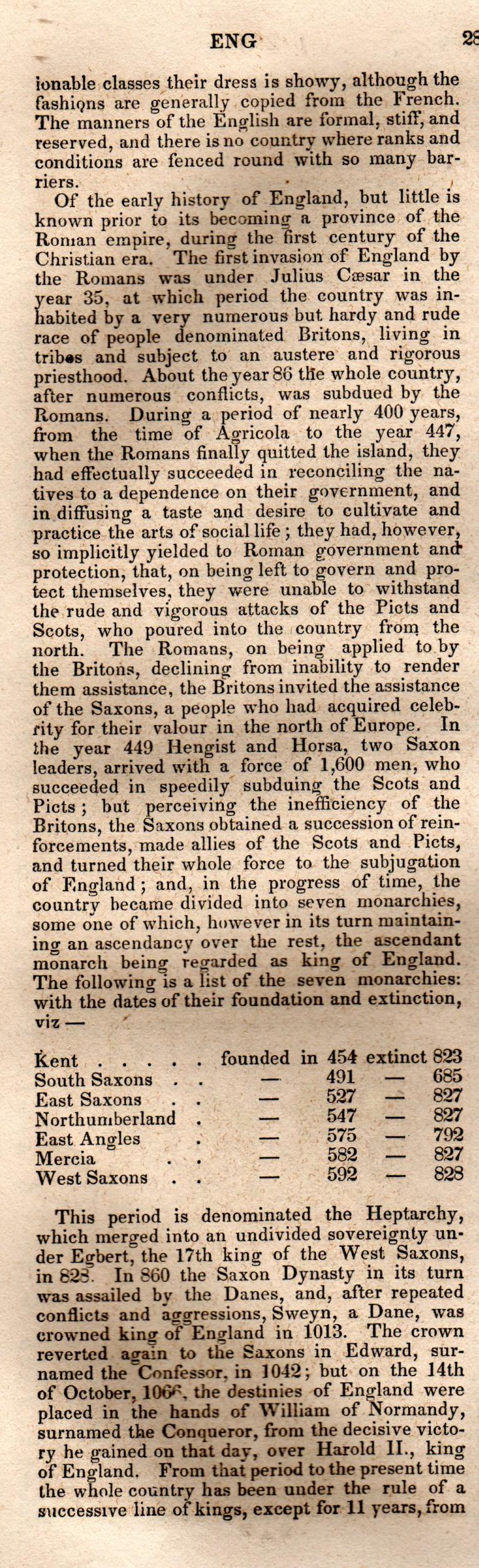 Brookes’ Universal Gazetteer (1850), Page 282 Left Column