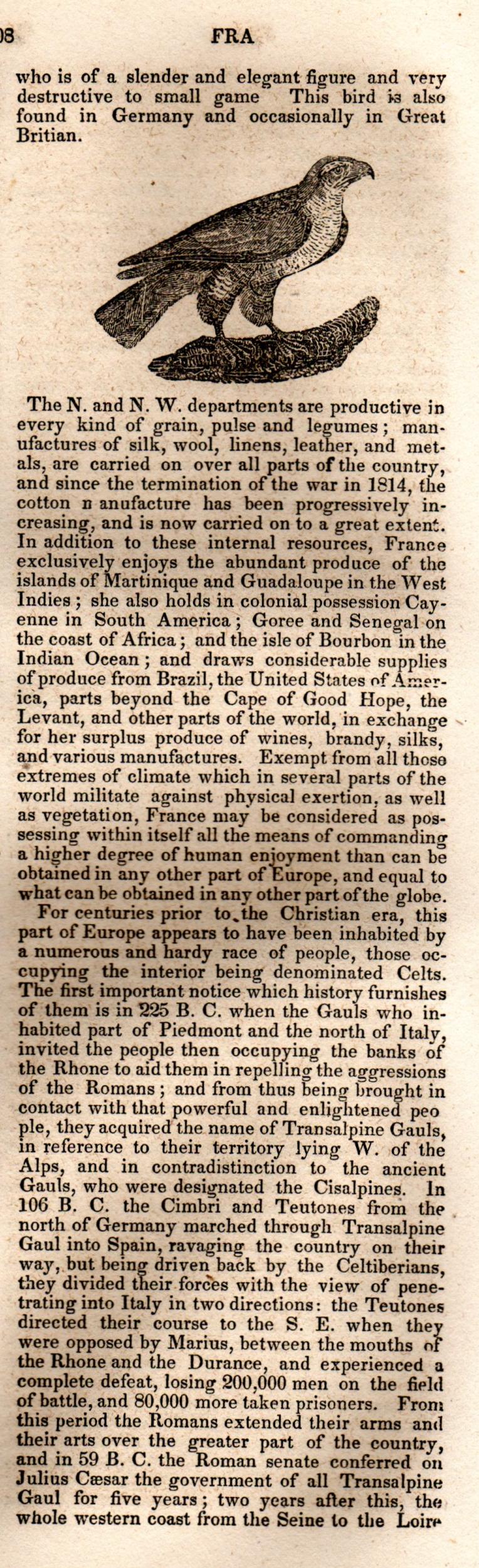 Brookes’ Universal Gazetteer (1850), Page 308 Right Column