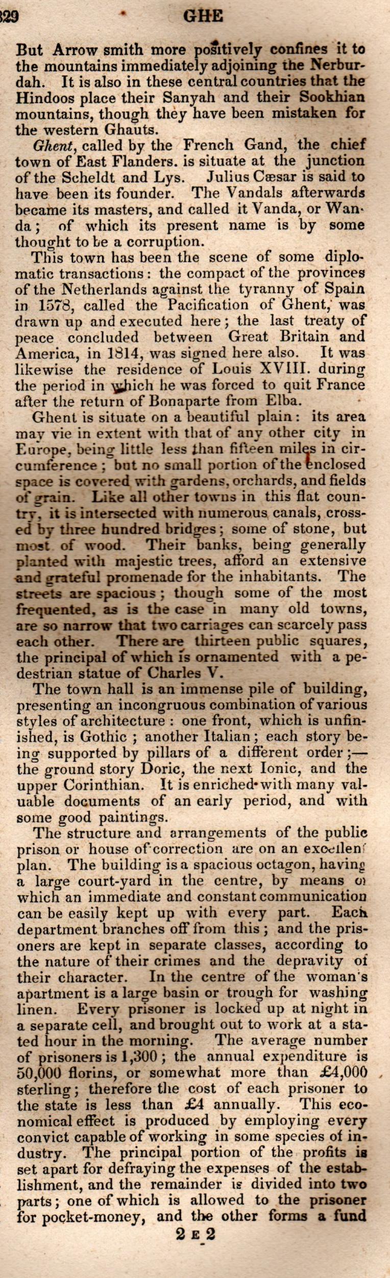Brookes’ Universal Gazetteer (1850), Page 329 Right Column