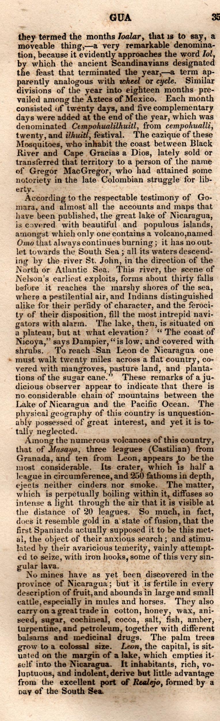 Brookes’ Universal Gazetteer (1850), Page 354 Left Column