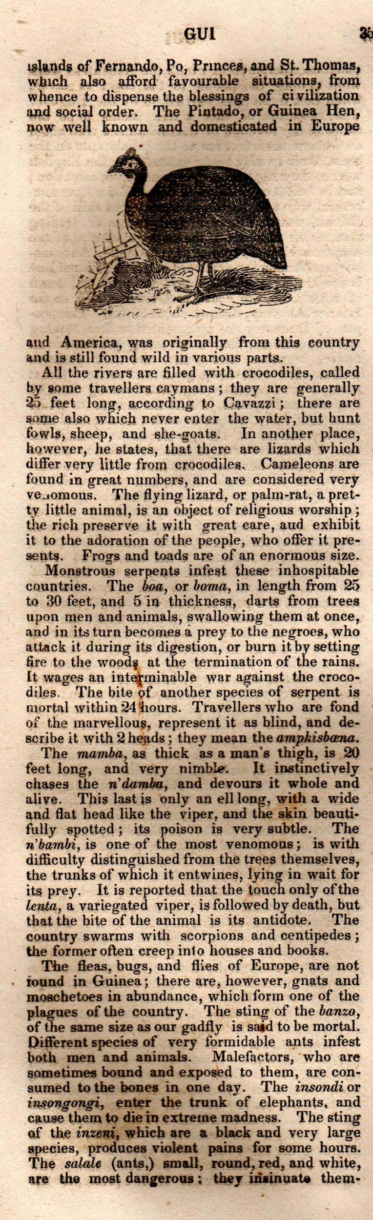 Brookes’ Universal Gazetteer (1850), Page 358 Left Column