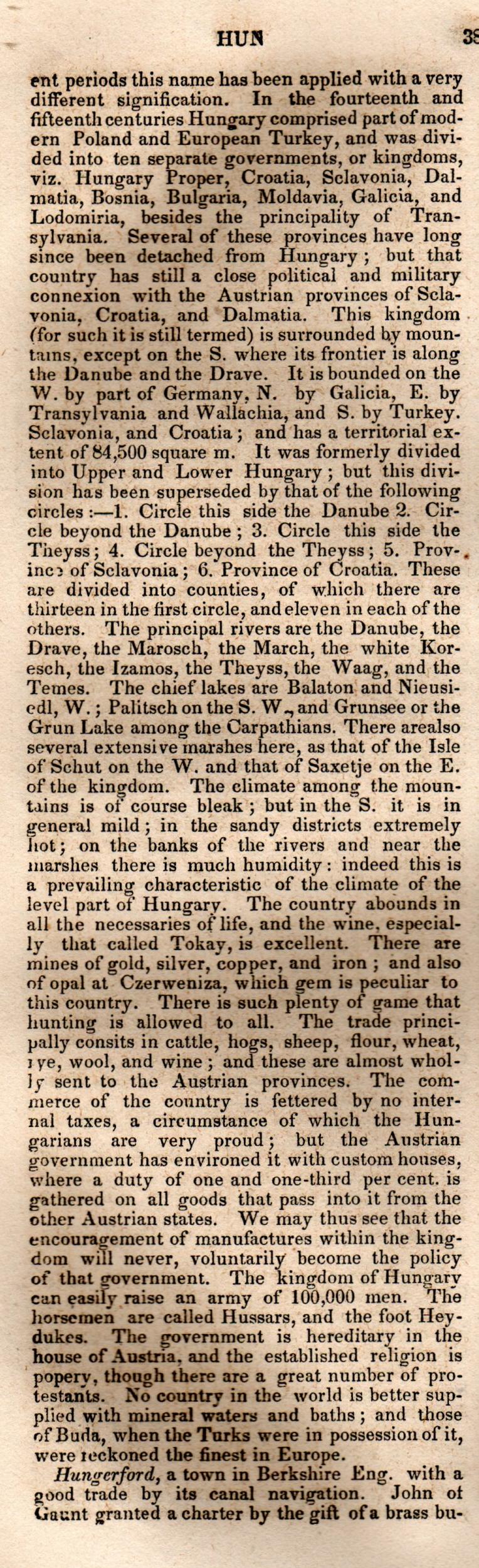 Brookes’ Universal Gazetteer (1850), Page 388 Left Column