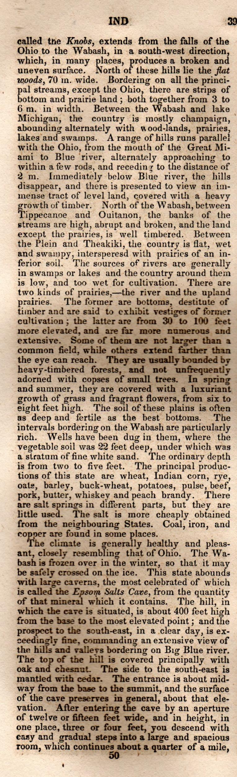 Brookes’ Universal Gazetteer (1850), Page 393 Left Column