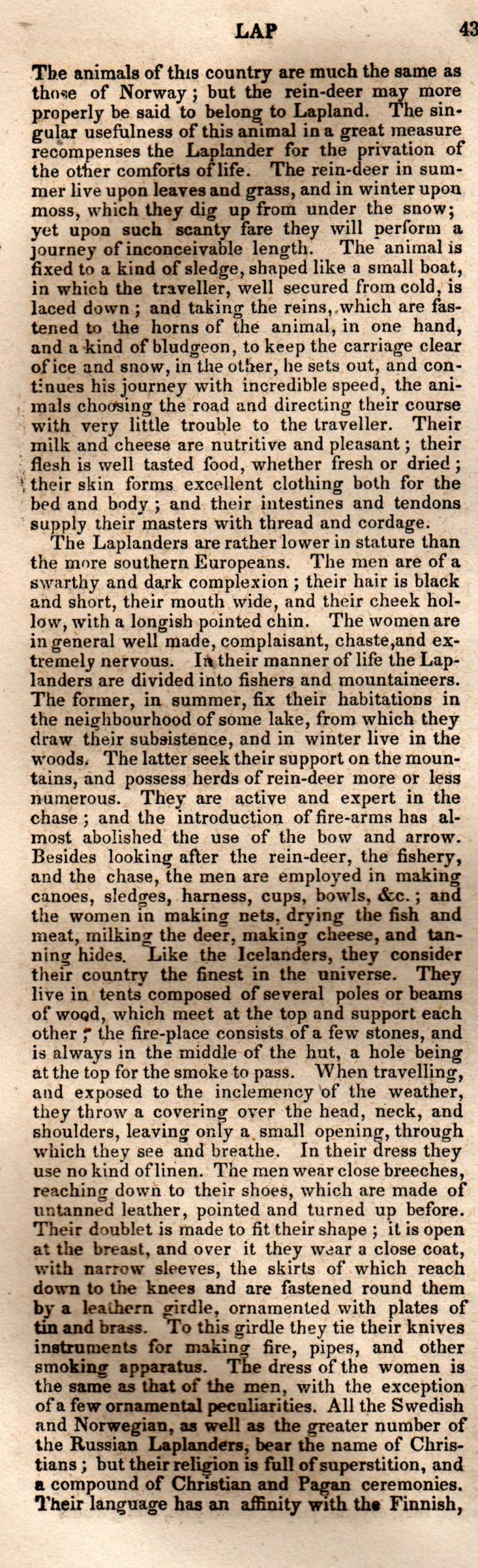 Brookes’ Universal Gazetteer (1850), Page 436 Left Column