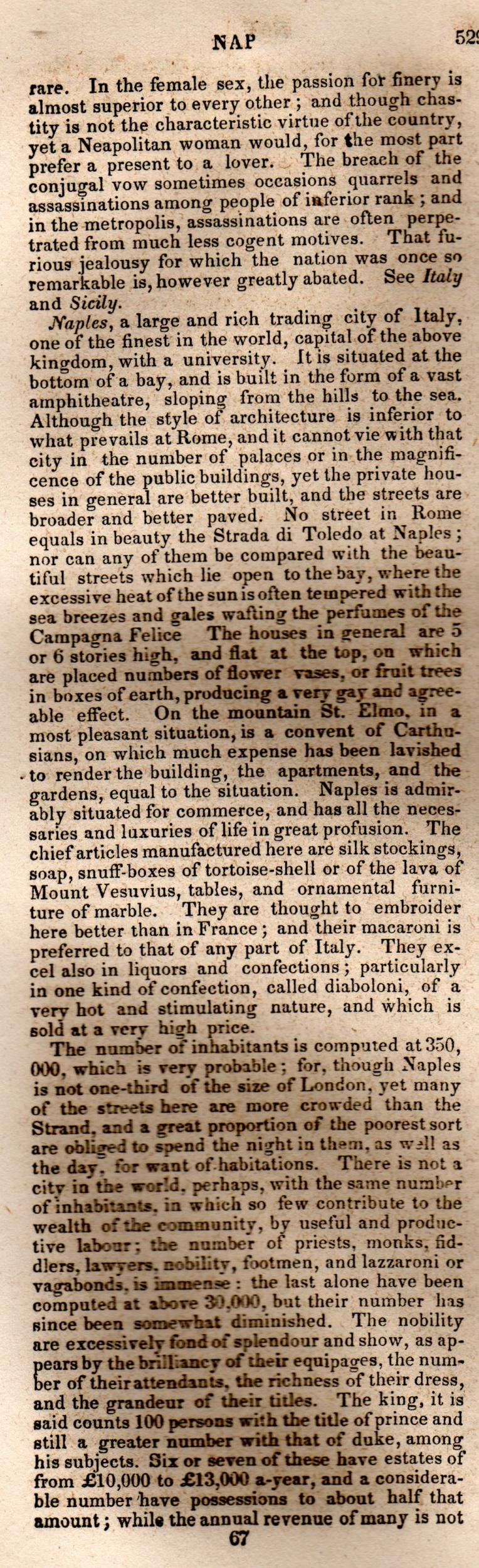 Brookes’ Universal Gazetteer (1850), Page 529 Left Column
