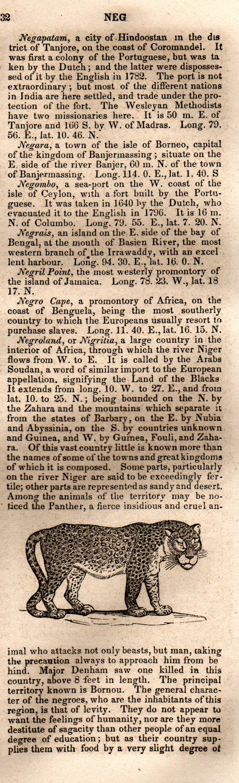 Brookes’ Universal Gazetteer (1850), Page 532 Right Column