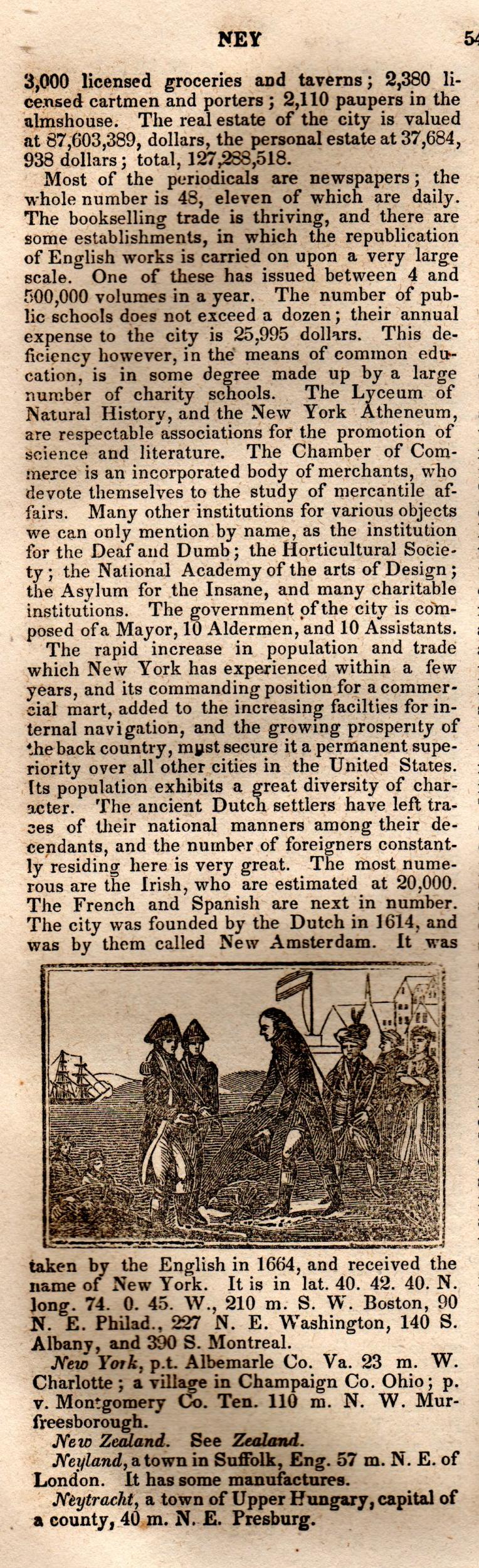 Brookes’ Universal Gazetteer (1850), Page 546 Left Column
