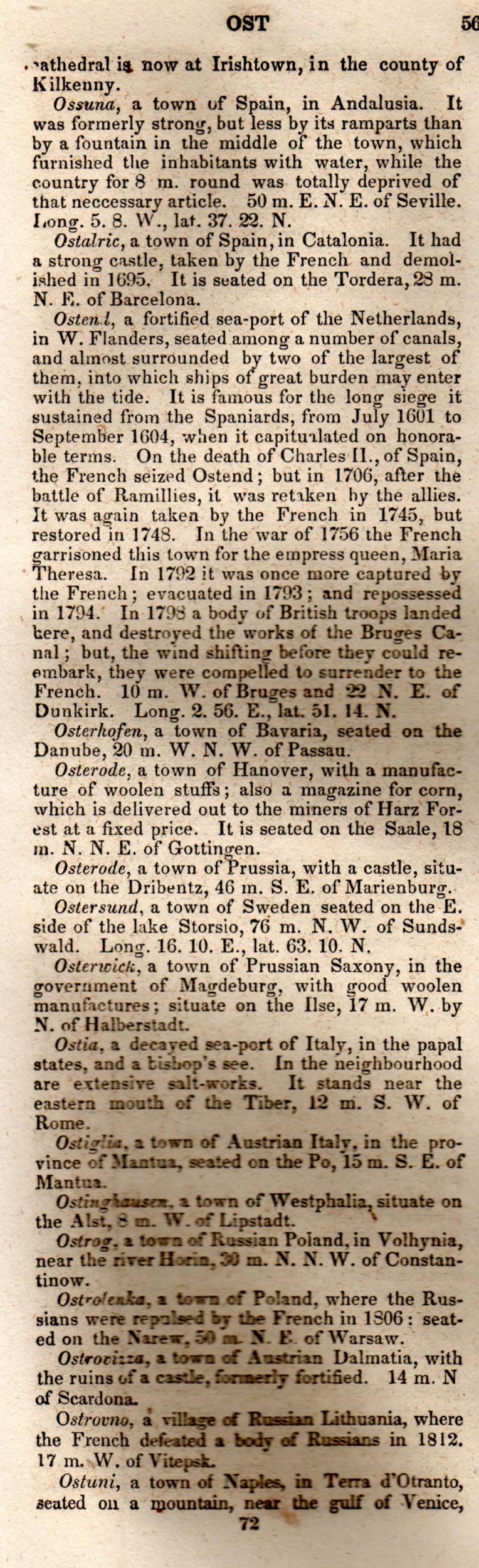 Brookes’ Universal Gazetteer (1850), Page 569 Left Column