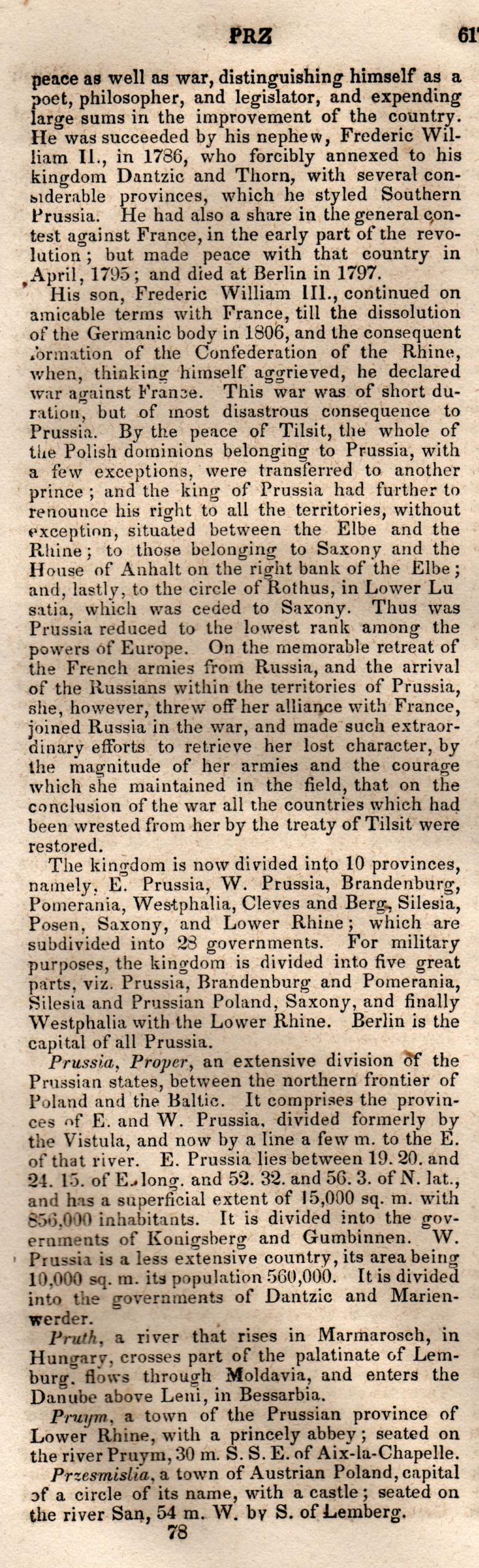 Brookes’ Universal Gazetteer (1850), Page 617 Left Column