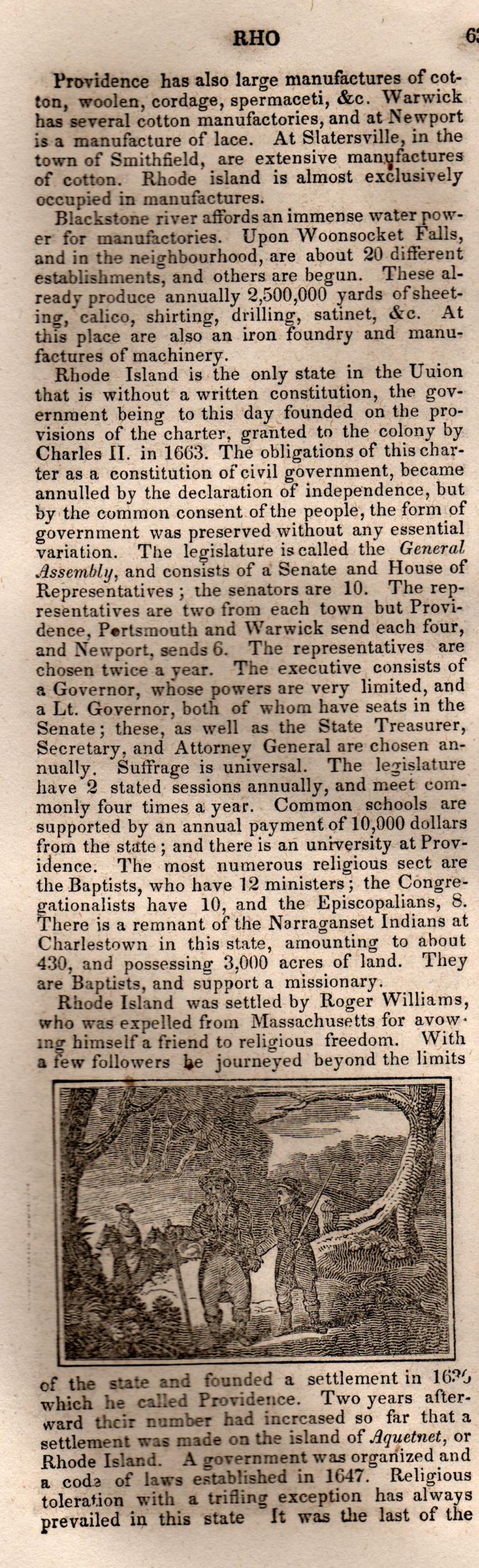 Brookes’ Universal Gazetteer (1850), Page 631 Left Column