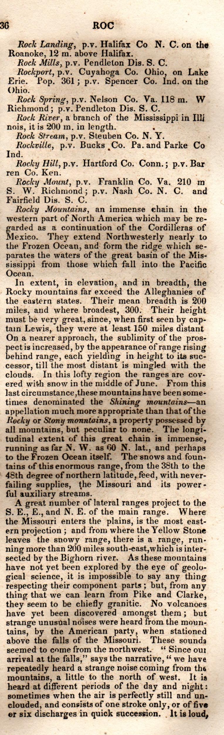 Brookes’ Universal Gazetteer (1850), Page 636 Right Column